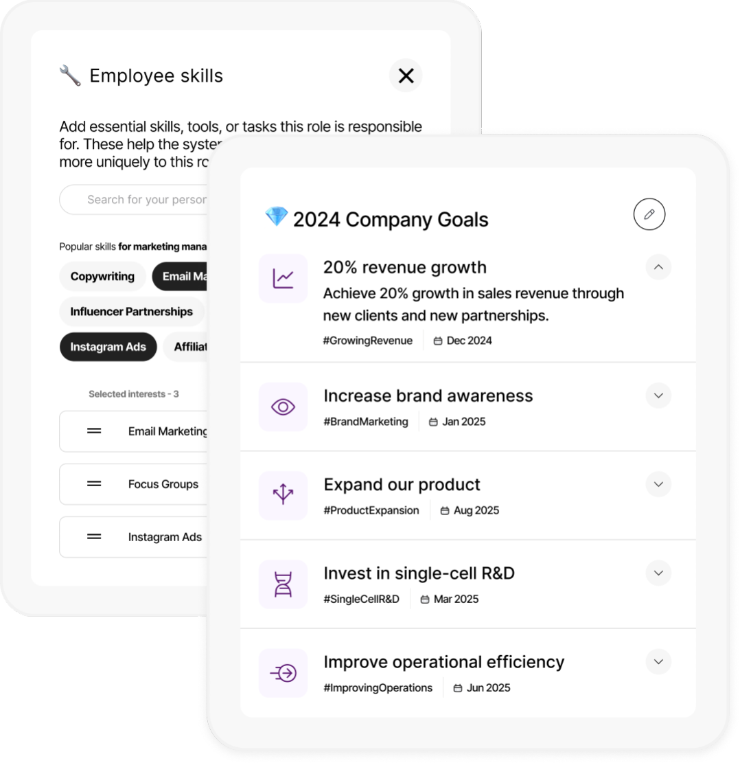 OKRshot AI OKR generator and goal writing tools